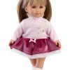 L22a Llorens popje soft body pop met blond haar en kleding 35 cm - Afbeelding 11