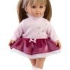 L22a Llorens popje soft body pop met blond haar en kleding 35 cm - Afbeelding 12