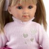 L22a Llorens popje soft body pop met blond haar en kleding 35 cm - Afbeelding 10