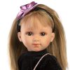 L22b Llorens popje soft body pop met blond haar en kleding 35 cm - Afbeelding 4