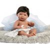 L00b Llorens levensechte babypop jongen fullbody met haar deken en speen 40 cm - Afbeelding 6