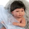 L00b Llorens levensechte babypop jongen fullbody met haar deken en speen 40 cm - Afbeelding 2