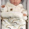 L08a Llorens levensechte babypop soft body met haar geluid kleding en speen 42 cm - Afbeelding 11
