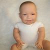 AD3e Levensechte Babypop soft body Naomi blauwe ogen velours pakje 53 cm - Afbeelding 14