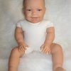 AD3e Levensechte Babypop soft body Naomi blauwe ogen velours pakje 53 cm - Afbeelding 8