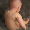 P12 Grote Babypop soft body blank 60 cm met velours kleding en speen - Afbeelding 10