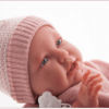 AJ10a Antonio Juan Mijn eerste reborn baby grote babypop met kleding deken en speen 52 cm - Afbeelding 5