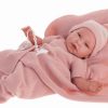 AJ10a Antonio Juan Mijn eerste reborn baby grote babypop met kleding deken en speen 52 cm - Afbeelding 6