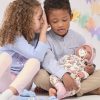 L12c Llorens levensechte babypop softbody baby pop met geluid met kleding speen 44 cm - Afbeelding 6