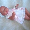 AS08 Asi full body babypop Maria meisje in kleding deken kussen en speen 43 cm - Afbeelding 8