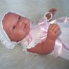 AS08 Asi full body babypop Maria meisje in kleding deken kussen en speen 43 cm - Afbeelding 3