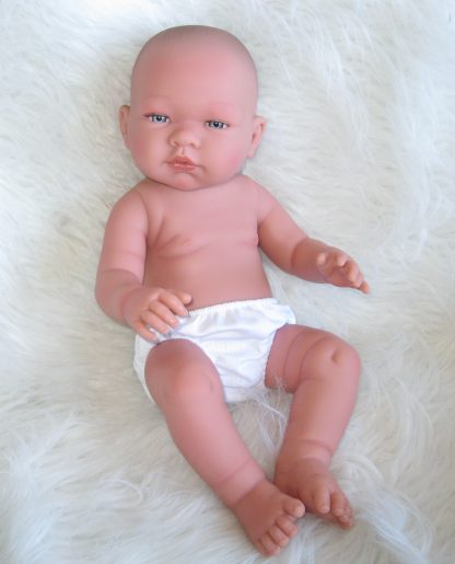 AS08 Asi full body babypop Maria meisje in kleding deken kussen en speen 43 cm - Afbeelding 9