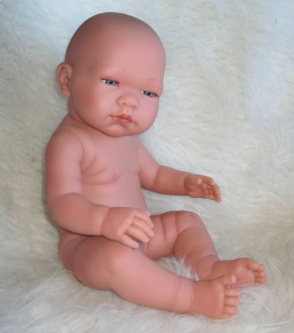AS08 Asi full body babypop Maria meisje in kleding deken kussen en speen 43 cm - Afbeelding 4