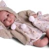 AJ14a Antonio Juan pop babypop soft body bruine ogen met kleding 40 cm - Afbeelding 6