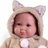 AJ14a Antonio Juan pop babypop soft body bruine ogen met kleding 40 cm - Afbeelding 5