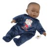 L19e Llorens babypop softbody baby pop donker 42 cm zonder geluid 42 cm - Afbeelding 5
