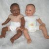 AD3co Levensechte Babypoppen combi set van 2 poppen 53 cm - Afbeelding 19