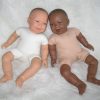 AD3co Levensechte Babypoppen combi set van 2 poppen 53 cm - Afbeelding 18