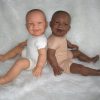 AD3co Levensechte Babypoppen combi set van 2 poppen 53 cm - Afbeelding 6