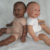 AD3co Levensechte Babypoppen combi set van 2 poppen 53 cm - Afbeelding 2