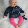 AD3v Levensechte Babypop soft body Naomi blauwe ogen in kleding 53 cm - Afbeelding 21