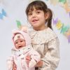 AANBIEDING : Llorens babypoppen set van 2 poppen in kleding speen 42 cm - Zonder geluid - Afbeelding 5