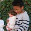 L08a Llorens levensechte babypop soft body met haar geluid kleding en speen 42 cm - Afbeelding 19