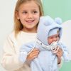 AANBIEDING : Llorens babypoppen set van 2 poppen in kleding speen 42 cm - Zonder geluid - Afbeelding 21