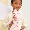 L09c Llorens levensechte babypop soft body met kleding en speen 42 cm - met geluid - Afbeelding 12