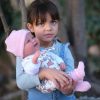 L12c Llorens levensechte babypop softbody baby pop met geluid met kleding speen 44 cm - Afbeelding 23