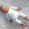 AD6 Levensechte Babypop soft body flexibele pop zonder kleding 53 cm - Afbeelding 22