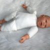 AD6a Levensechte Babypop soft body flexibele pop met kleding 53 cm - Afbeelding 20