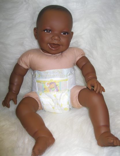 AD3co Levensechte Babypoppen soft body combi set van 2 baby poppen 53 cm - Afbeelding 23