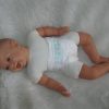 AD3e Levensechte Babypop soft body pop bruine ogen 53 cm met speen - Limited Edition - Afbeelding 8
