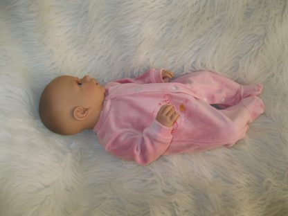 AD3e Levensechte Babypop soft body Naomi blauwe ogen velours pakje 53 cm - Afbeelding 11