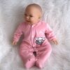 AD3e Levensechte Babypop soft body Naomi blauwe ogen velours pakje 53 cm - Afbeelding 12
