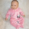 AD3e Levensechte Babypop soft body Naomi blauwe ogen velours pakje 53 cm - Afbeelding 2