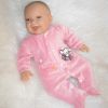 AD3e Levensechte Babypop soft body Naomi blauwe ogen velours pakje 53 cm - Afbeelding 6