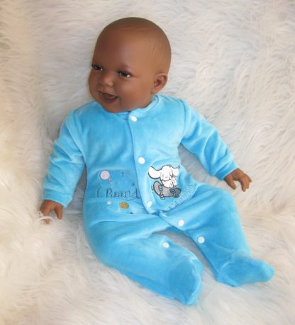 AD3co Levensechte Babypoppen soft body combi set van 2 baby poppen 53 cm - Afbeelding 22