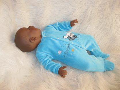 AD3co Levensechte Babypoppen soft body combi set van 2 baby poppen 53 cm - Afbeelding 17