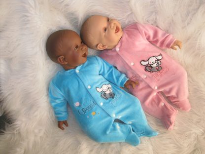 AD3co Levensechte Babypoppen soft body combi set van 2 baby poppen 53 cm - Afbeelding 2