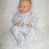 ADK1f Levensechte Babypop Newborn Jongen full body blank 52 cm in velours pakje - Afbeelding 10