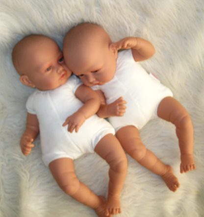 AJ12c Antonio Juan levensechte babypoppen Babydo Combi 2 poppen met kleding en speen - Afbeelding 16