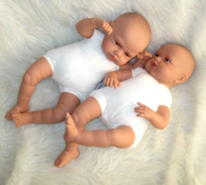 AJ12c Antonio Juan levensechte babypoppen Babydo Combi 2 poppen met kleding en speen - Afbeelding 22