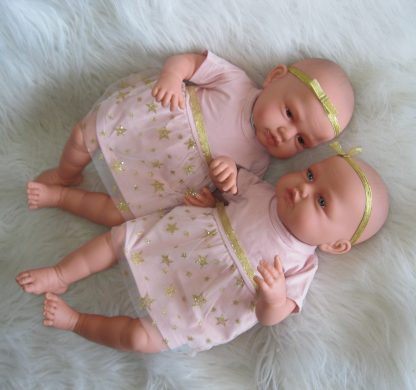 AJ12a Antonio Juan levensechte babypoppen Babydo Combi set van 2 poppen in kleding en speen - Afbeelding 24