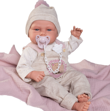 AJ0 Antonio Juan levensechte babypop babydoo met kleding deken en speen 50 cm