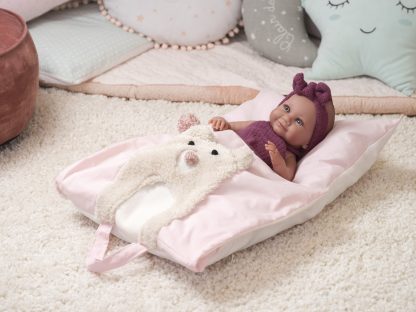 L00a Llorens levensechte babypop meisje fullbody met kleding en slaapzak 40cm - Afbeelding 10
