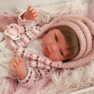 L000L Llorens levensechte babypop meisje full body 40 cm met luxe set - Limited Edition