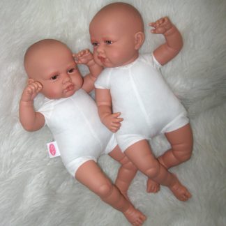 AJ12 Antonio Juan levensechte babypoppen Babydo Combi set van 2 poppen zonder kleding