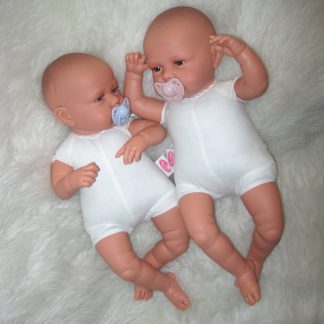 AJ12 Antonio Juan levensechte babypoppen Babydo Combi set 2 poppen zonder kleding Met Speen